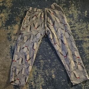 Penguin Print Pajama Pants